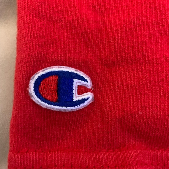 Red Champion Lettering Shirt - Picture 3 of 4